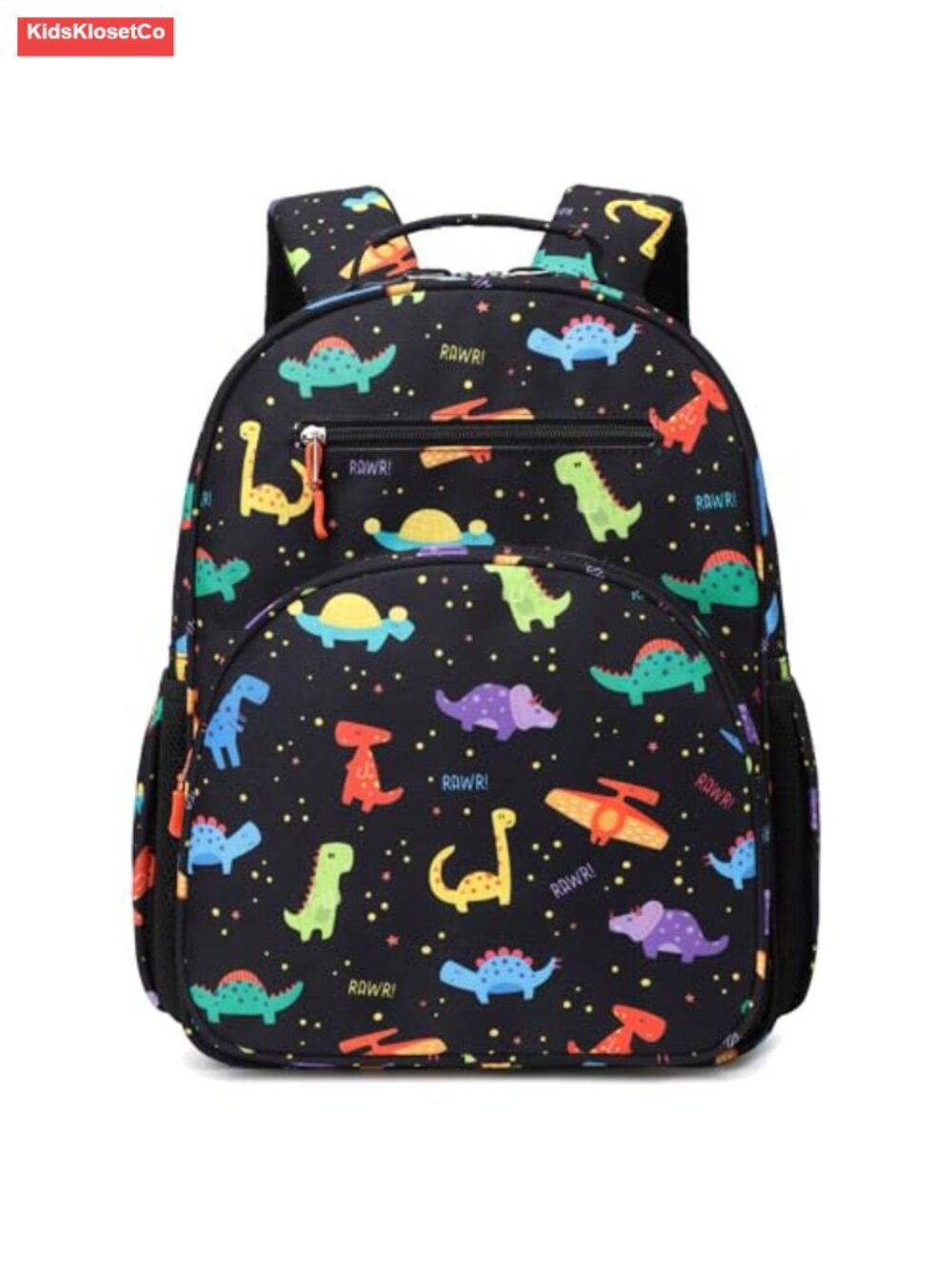 Kids Backpack for Boys Ages 4-8, Water-Resistant Polyester School Daypack with